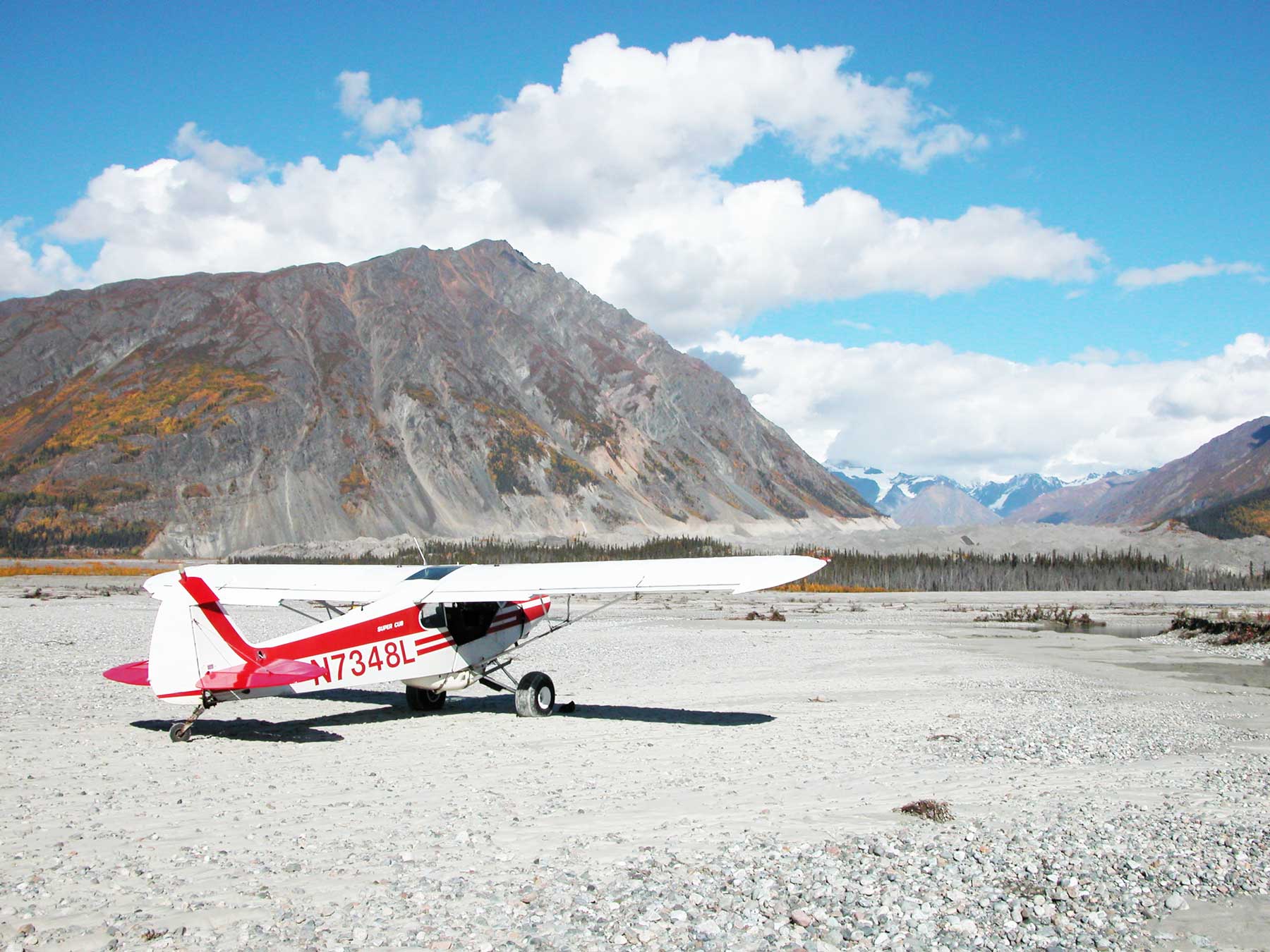 wrangell st elias national park alaska flight