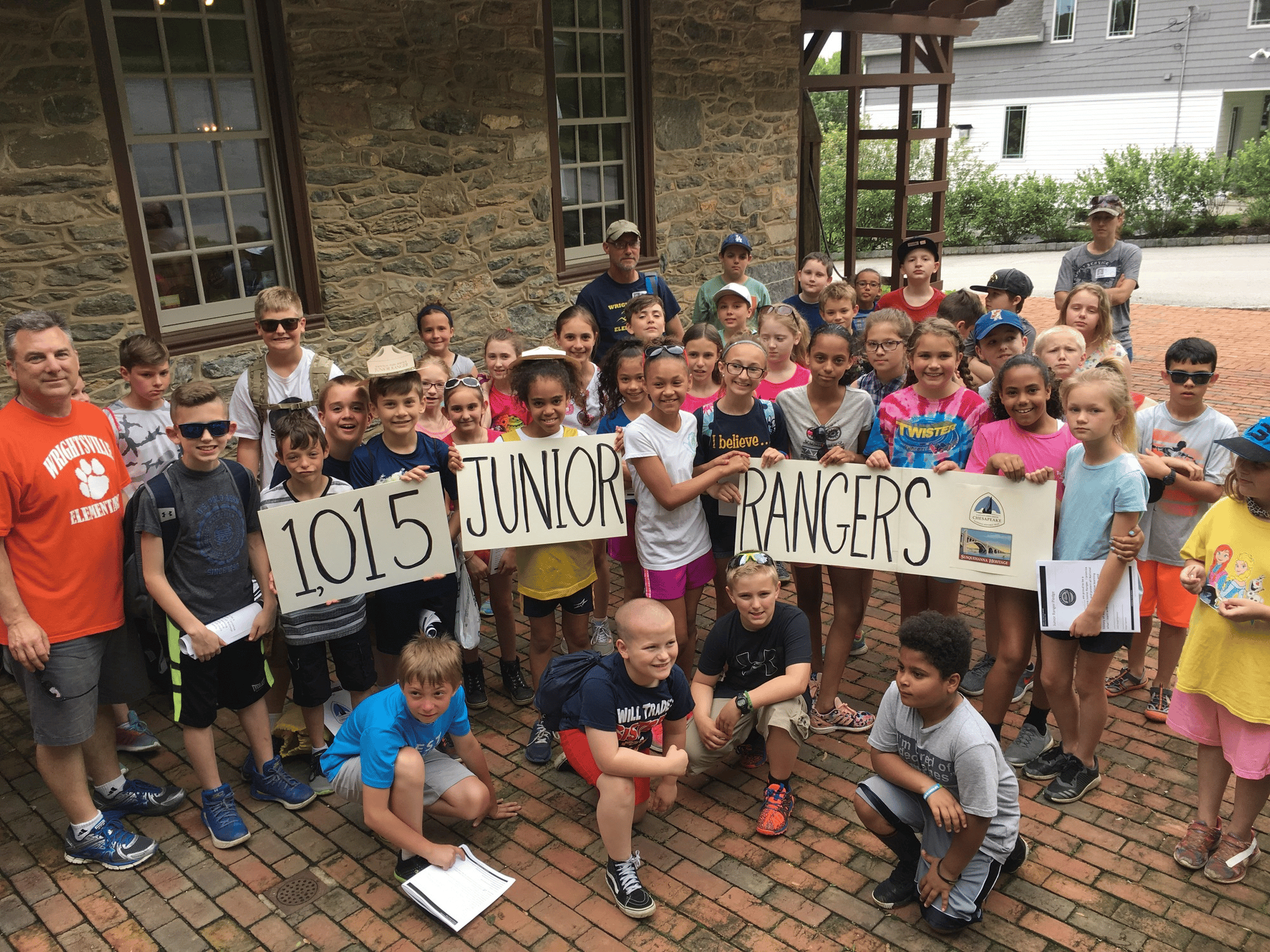 4th graders from Wrightsville Elementary School